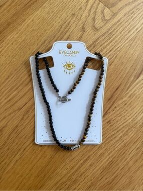 eyecandy los angeles beaded necklace